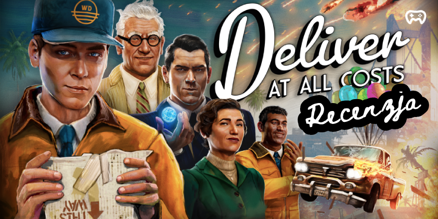 Zdjęcie do artykułu: Deliver At All Costs – recenzja. Absurdy, demolka i retro chaos w grze kuriera z 1959 roku (PS5)