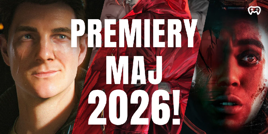 Okładka wpisu: Premiery gier MAJ 2026! - Premiery