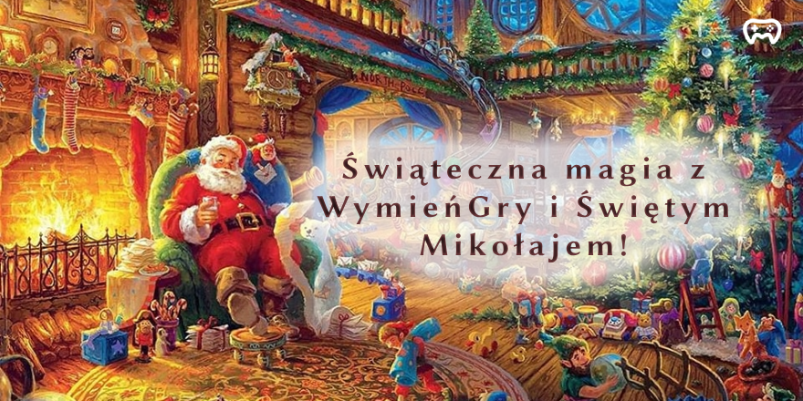 Świąteczna magia z WymieńGry i Świętym Mikołajem! 🎅