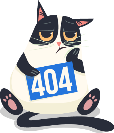404 Nie znaleziono strony - maskotka WymieńGry.pl