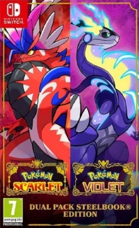  Pokemon Scarlet & Violet Dual Pack Steelbook Edition (SWITCH)