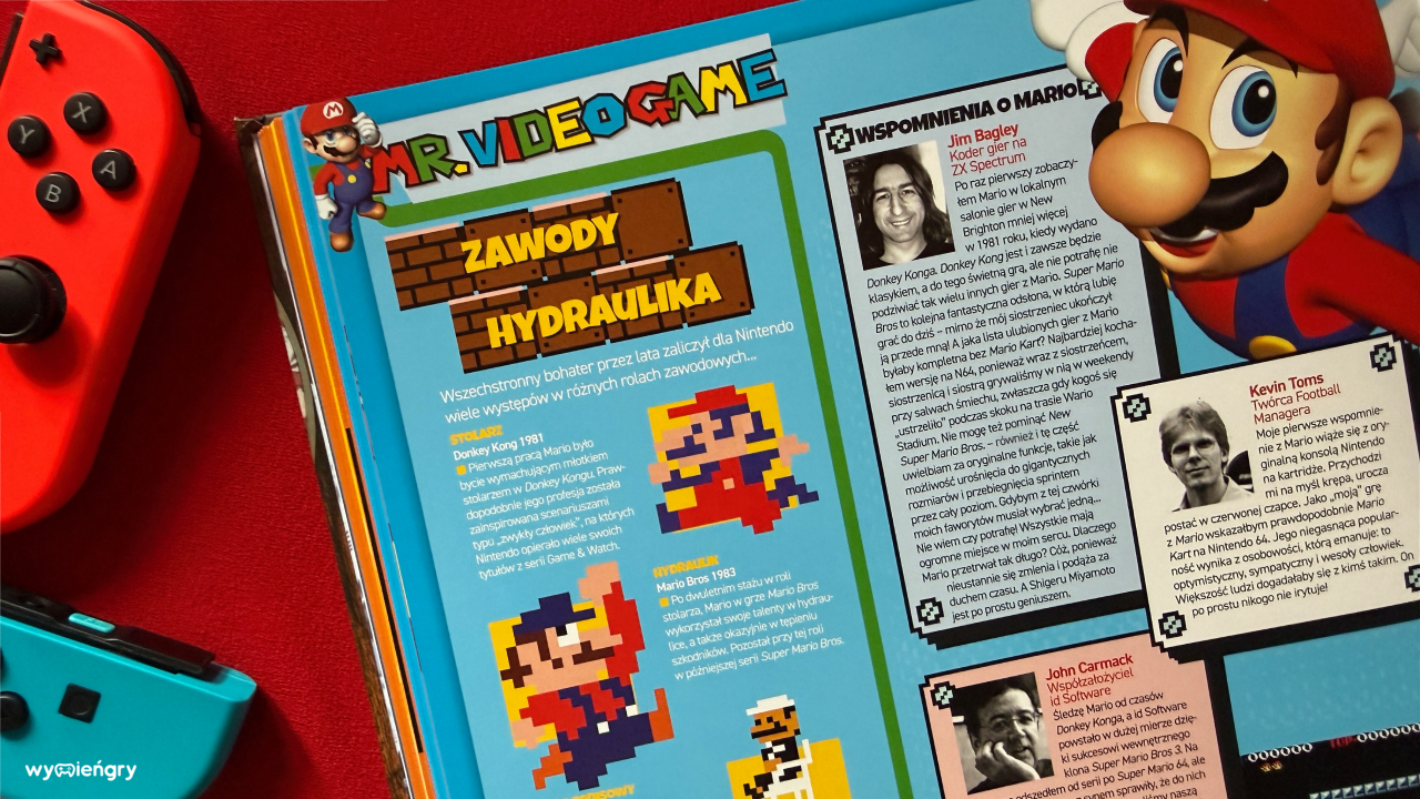Historia gier wideo – recenzja książki Retro Gamer