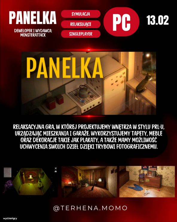 Premiera gry Panelka