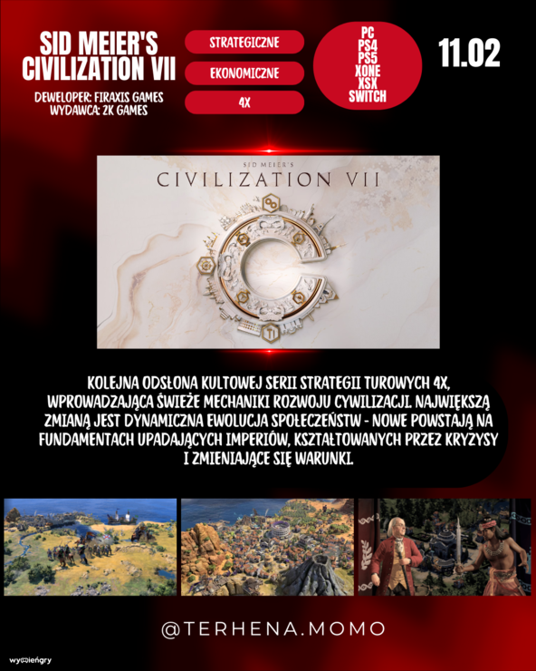 Premiera gry Sid Meier's Civilization VII