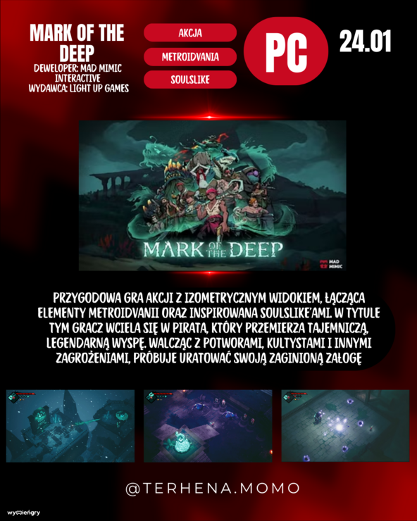 Premiera gry Mark of the Deep