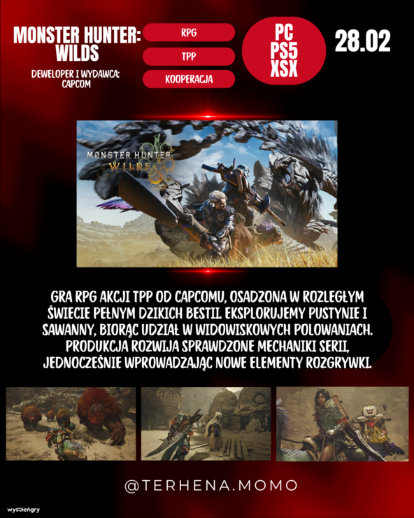 Premiera gry Monster Hunter: Wilds