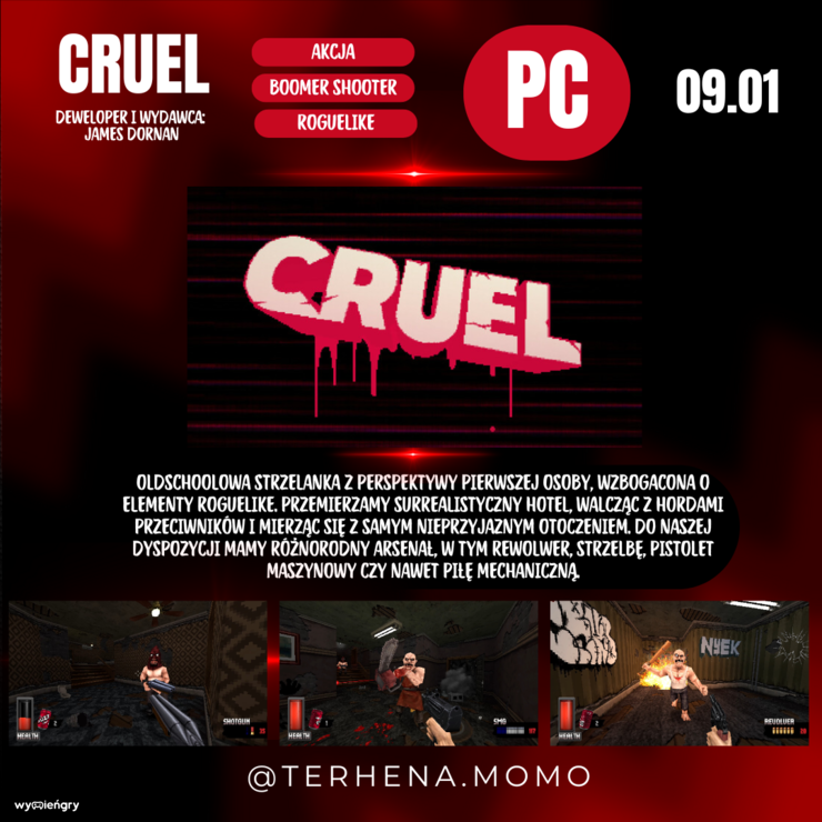 Premiera gry Cruel