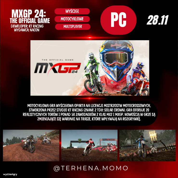 Premiera gry MXGP 24: The Official Game