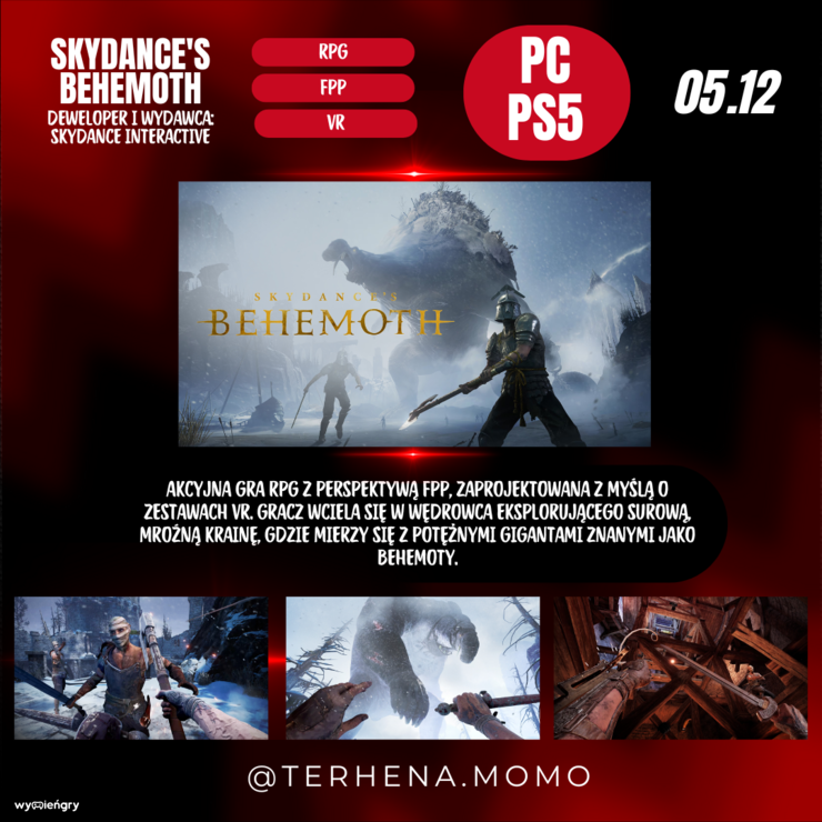 Premiera gry Skydances Behemoth