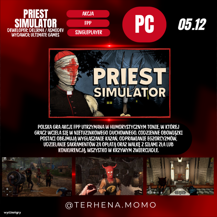 Premiera gry Priest Simulator