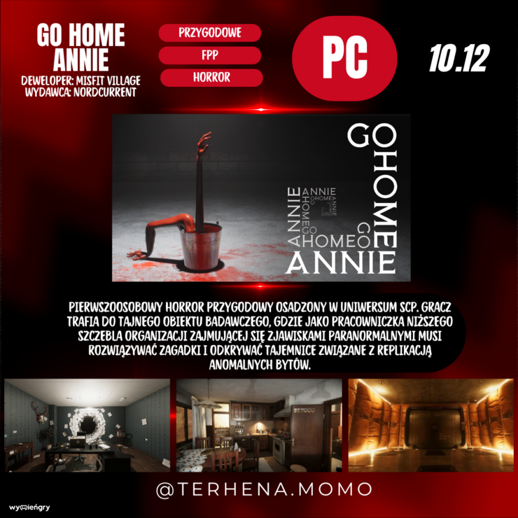 Premiera gry Go Home Annie