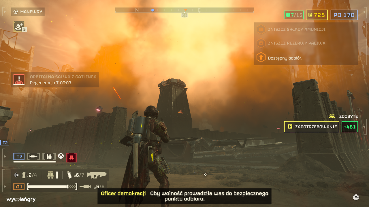 Recenzja gry Helldivers 2 na Xbox Series X