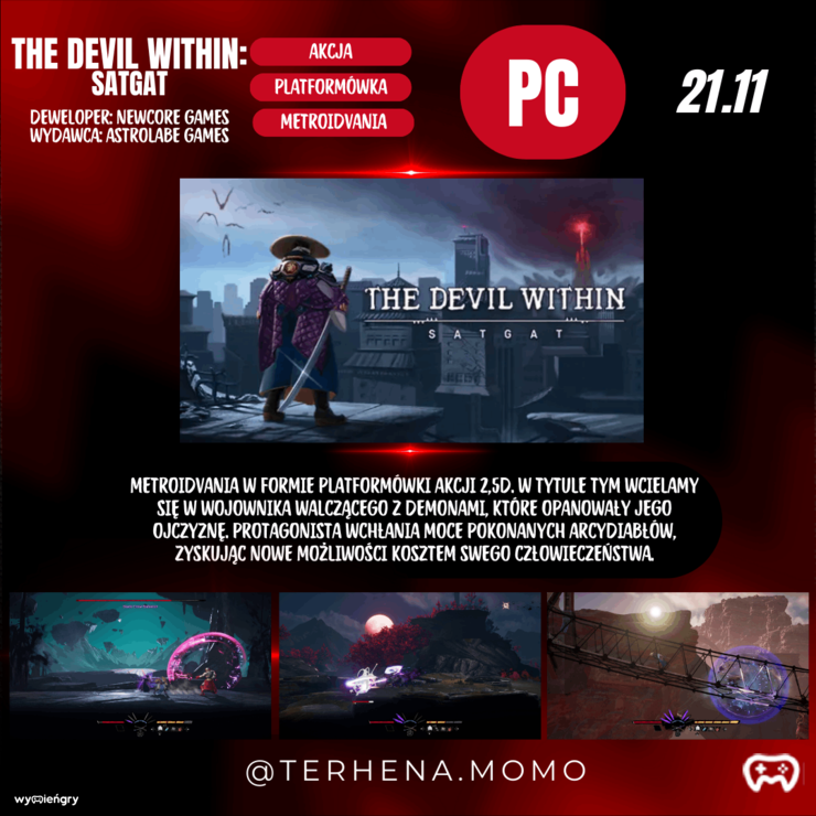 Premiera gry The Devil Within: Satgat 